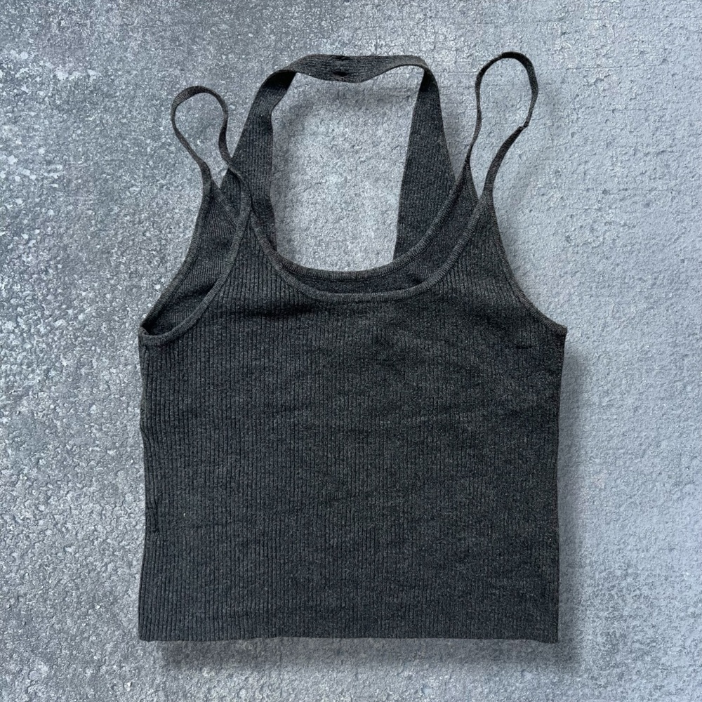 Daily Practice Ribbed Halter Tank – Size Medium - Picture 4 of 4